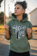 Load image into Gallery viewer, High Off Life Hoodie (Military Green)