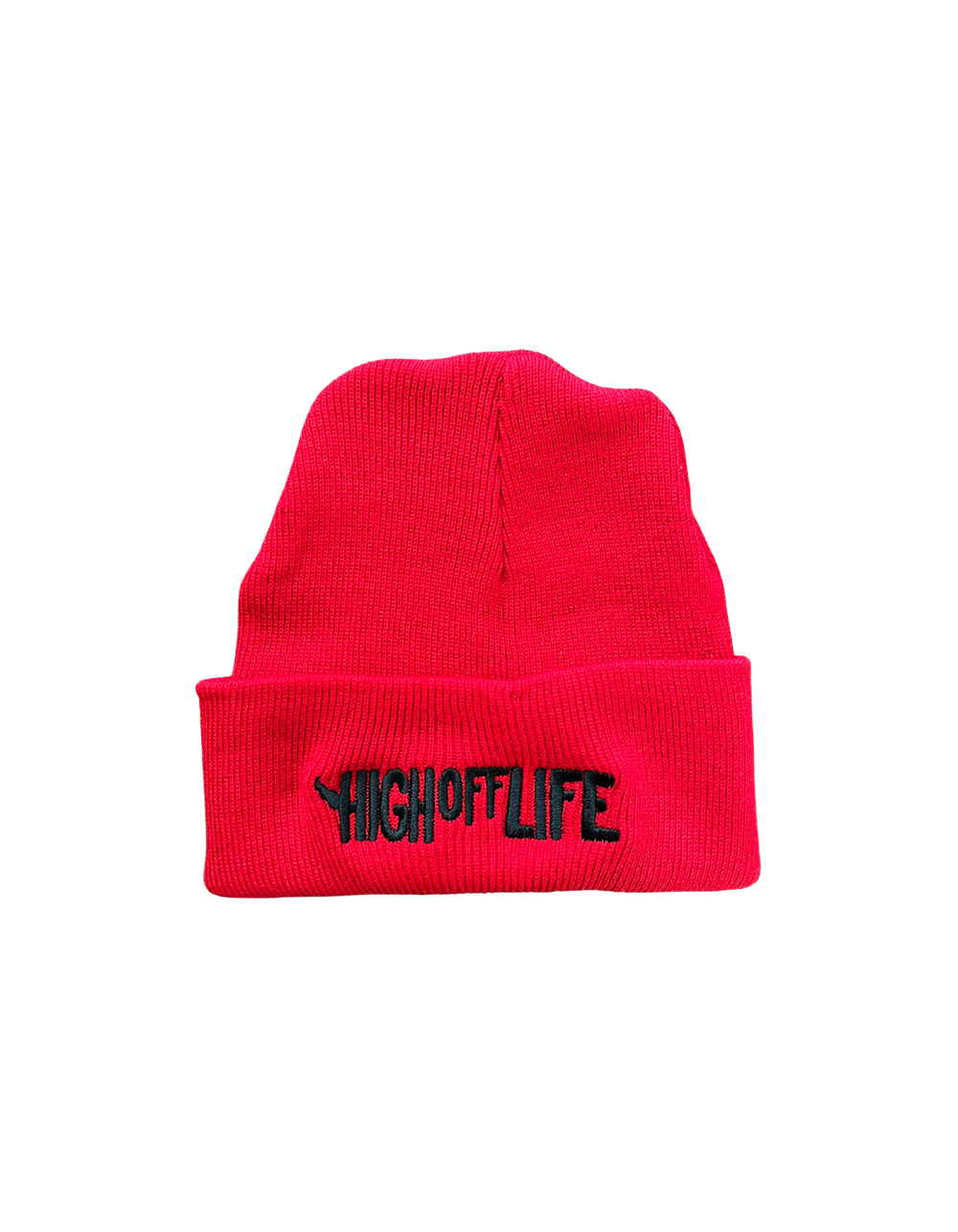 High Off Life Beanie Hat (Red)