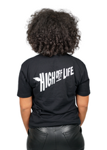 Load image into Gallery viewer, The Fly High Tee (Black/White)