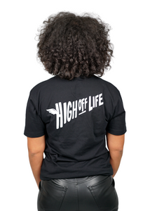 The Fly High Tee (Black/White)