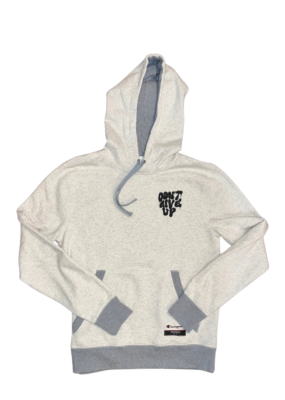 Don't Give Up | High Off Life Hoodie (Oatmeal Heather Grey \u0026 Oxford He – High  Off Life ®