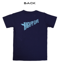 Load image into Gallery viewer, The Fly High Tee (Navy/Baby Blue)