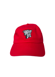 Red High Off Life Embroidered Dad Hat