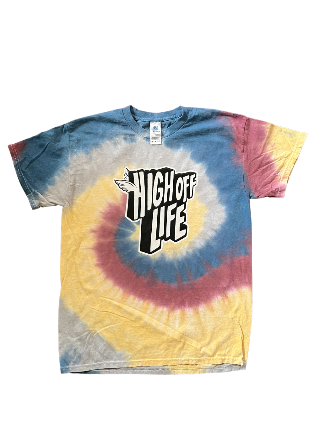 High Off Life T-Shirt (Lotus Tie-Dye)