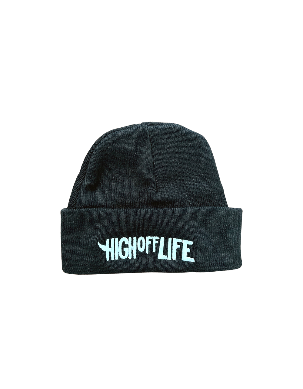High Off Life Kids Beanie Hat Black