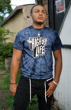 Load image into Gallery viewer, High Off Life T-Shirt (Navy Tie-Dye)