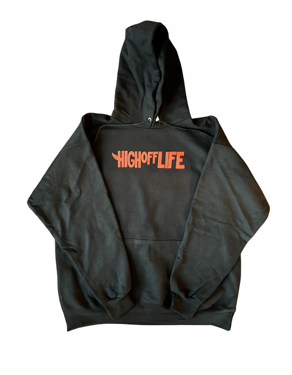 High Off Life Hoodie (Black & Red)