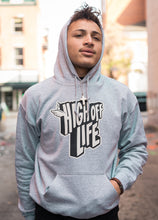 Load image into Gallery viewer, Gray High Off Life Hoodie