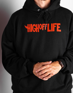 High Off Life Hoodie (Black & Red)