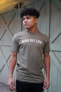 High Off Life Trademark Tee (Military Green)